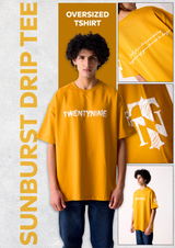 Sunburst Drip Tee