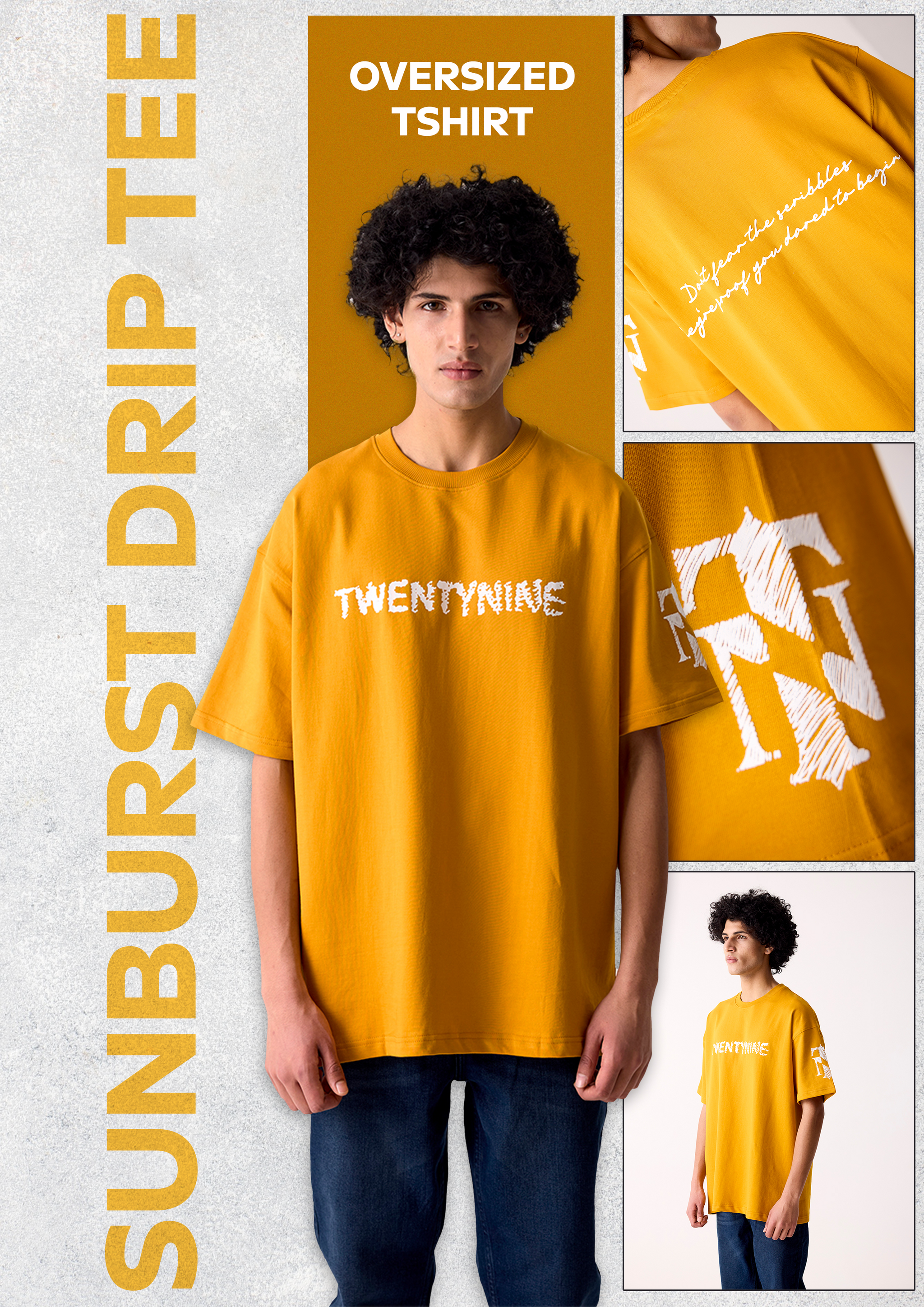 Sunburst Drip Tee